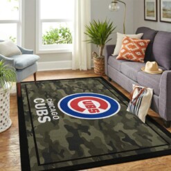 Chicago Cubs Living Room Area Rug