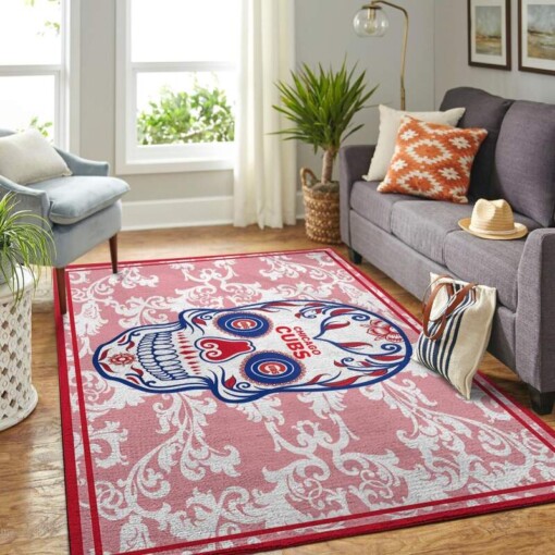 Chicago Cubs Living Room Area Rug