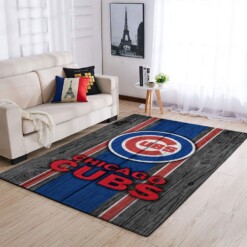 Chicago Cubs Living Room Area Rug