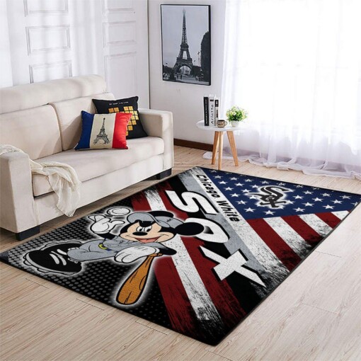 Chicago White Sox Living Room Area Rug