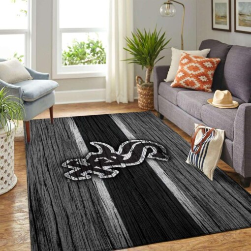 Chicago White Sox Living Room Area Rug