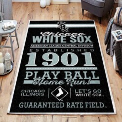 Chicago White Sox Living Room Area Rug