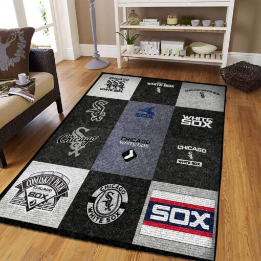 Chicago White Sox Living Room Area Rug