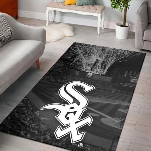 Chicago White Sox Living Room Area Rug