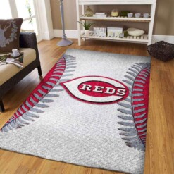 Cincinnati Reds Living Room Area Rug