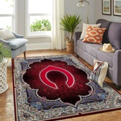 Cincinnati Reds Living Room Area Rug