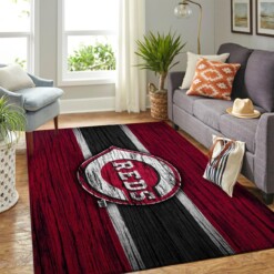 Cincinnati Reds Living Room Area Rug