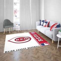 Cincinnati Reds Living Room Area Rug