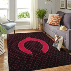 Cincinnati Reds Living Room Area Rug