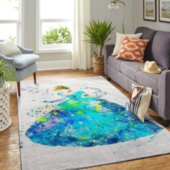 Cinderella In Beautiful Dress Living Room Area Rug