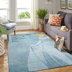 Cinderella Princess Living Room Area Rug