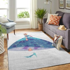 Cinderella Princess Living Room Area Rug