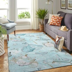 Cinderella Princess Living Room Area Rug