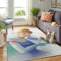 Cinderella Princess Living Room Area Rug