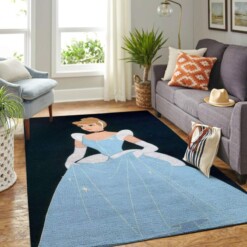 Cinderella Princess Living Room Area Rug