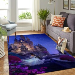 Cinderella Princess Living Room Area Rug