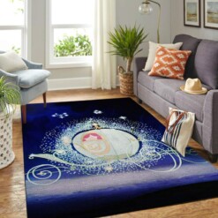 Cinderella Princesss Chariot Living Room Area Rug