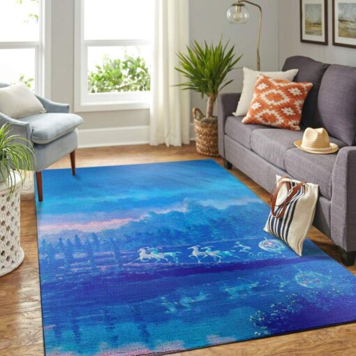 Cinderellas Chariot Living Room Area Rug