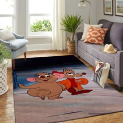 Cinderellas Mouses Living Room Area Rug