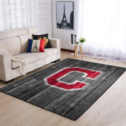 Cleveland Indians Living Room Area Rug