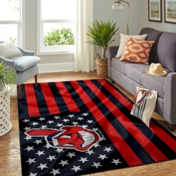 Cleveland Indians Living Room Area Rug