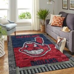 Cleveland Indians Living Room Area Rug