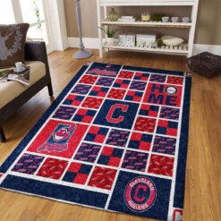 Cleveland Indians Living Room Area Rug