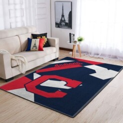 Cleveland Indians Living Room Area Rug