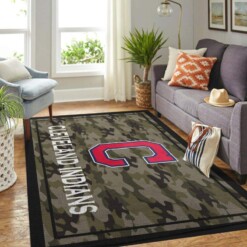 Cleveland Indians Living Room Area Rug