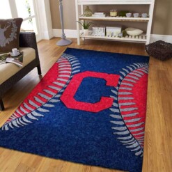 Cleveland Indians Living Room Area Rug