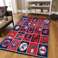 Cleveland Indians Living Room Area Rug