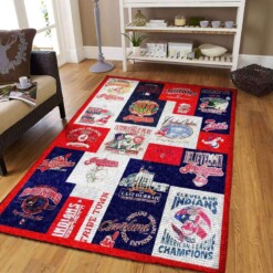 Cleveland Indians Living Room Area Rug