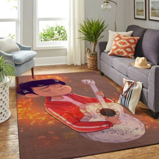 Coco Disney Movie Living Room Area Rug