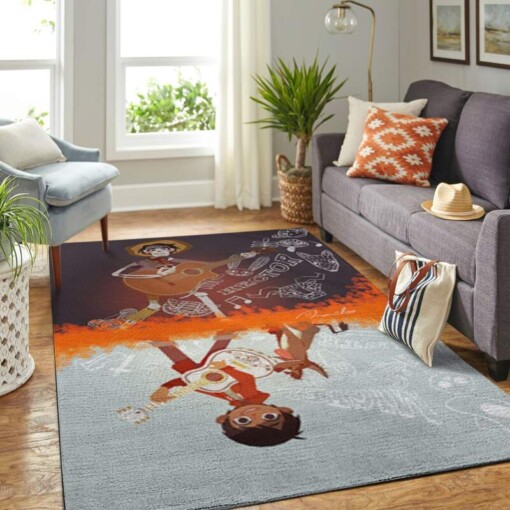 Coco Disney Movie Living Room Area Rug