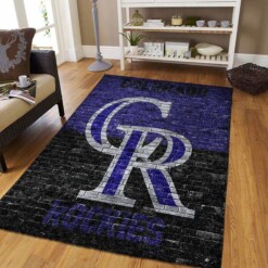 Colorado Rockies Living Room Area Rug