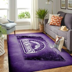 Colorado Rockies Living Room Area Rug