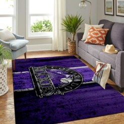 Colorado Rockies Living Room Area Rug