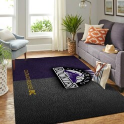 Colorado Rockies Living Room Area Rug