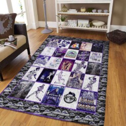 Colorado Rockies Living Room Area Rug