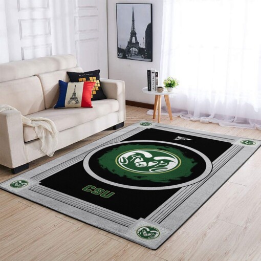 Colorado State Rams Living Room Area Rug