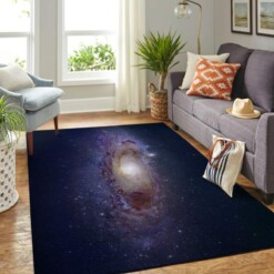 Colorful Galaxy Living Room Area Rug