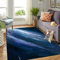 Colorful Galaxy Living Room Area Rug