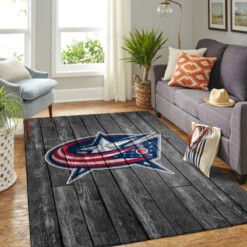 Columbus Blue Jackets Living Room Area Rug