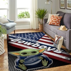 Dallas Cowboys Living Room Area Rug