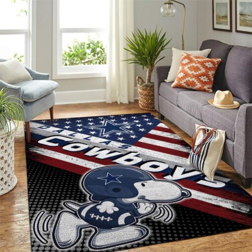 Dallas Cowboys Living Room Area Rug