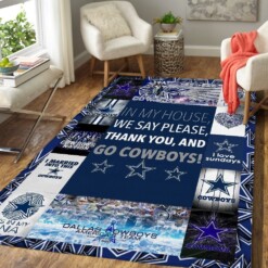 Dallas Cowboys Living Room Area Rug