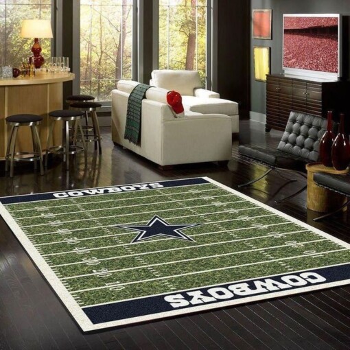 Dallas Cowboys Living Room Area Rug