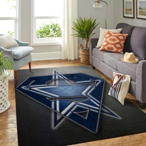 Dallas Cowboys Living Room Area Rug