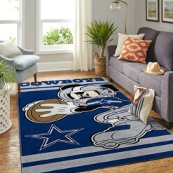 Dallas Cowboys Living Room Area Rug