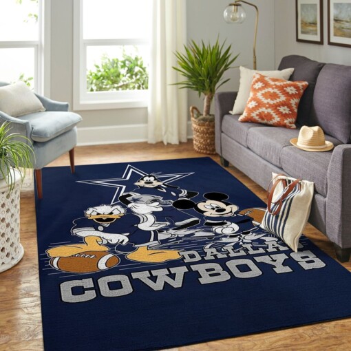 Dallas Cowboys Living Room Area Rug